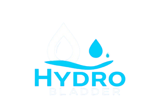 Hydro Bladder company logo with transparent background